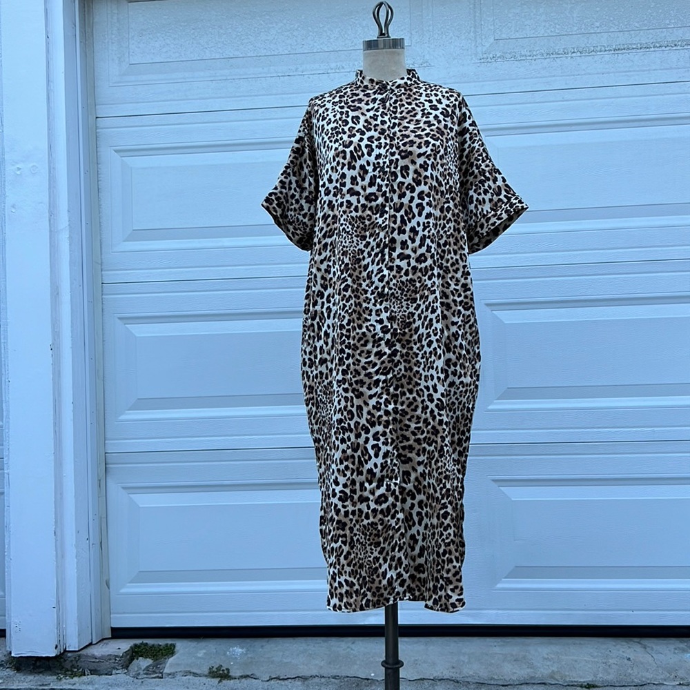 LEOPARD PRINT DRESS